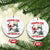 Funny Xmas Basketball Jersey Devil Ceramic Ornament Hoops For The Holidays TS12 1pc White Marble Print Your Wear