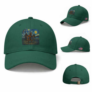 Jersey Devil Starry Night Baseball Cap Van Gogh Cryptid Gift TS12 Baseball Cap Universal Fit Irish Green Print Your Wear