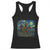Jersey Devil Starry Night Racerback Tank Top Van Gogh Cryptid Gift TS12 Black Print Your Wear
