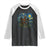Jersey Devil Starry Night Raglan Shirt Van Gogh Cryptid Gift TS12 Black White Print Your Wear