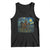 Jersey Devil Starry Night Tank Top Van Gogh Cryptid Gift TS12 Black Print Your Wear