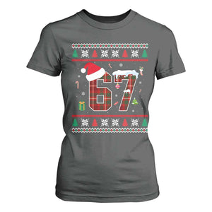 Funny Six Seven Meme Christmas Ugly Sweater T Shirt For Women Trendy Tiktok Gift TS12 Dark Heather Print Your Wear