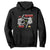 Six And Seven Meme Skeleton Hoodie Funny Trendy Christmas Party Gift TS12 Black Print Your Wear