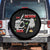 Six And Seven Meme Skeleton Spare Tire Cover Funny Trendy Christmas Party Gift - Print Your Wear