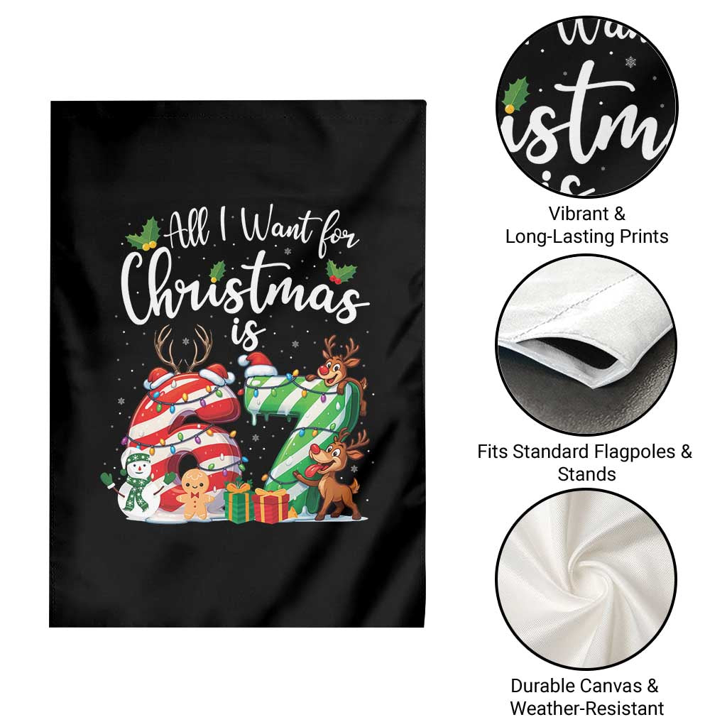 All I Want For Christmas Is 67 Garden Flag Trending Meme Holiday Gift TS12 Print Your Wear