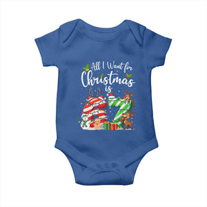 All I Want For Christmas Is 67 Baby Onesie Trending Meme Holiday Gift TS12 Royal Blue Print Your Wear