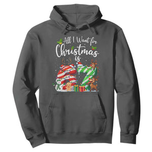 All I Want For Christmas Is 67 Hoodie Trending Meme Holiday Gift TS12 Dark Heather Print Your Wear