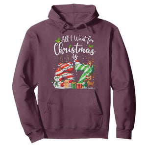 All I Want For Christmas Is 67 Hoodie Trending Meme Holiday Gift TS12 Maroon Print Your Wear