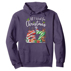 All I Want For Christmas Is 67 Hoodie Trending Meme Holiday Gift TS12 Purple Print Your Wear