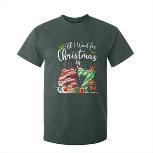 All I Want For Christmas Is 67 T Shirt For Kid Trending Meme Holiday Gift TS12 Dark Forest Green Print Your Wear