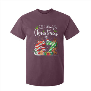 All I Want For Christmas Is 67 T Shirt For Kid Trending Meme Holiday Gift TS12 Maroon Print Your Wear