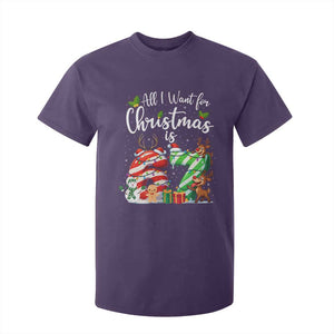 All I Want For Christmas Is 67 T Shirt For Kid Trending Meme Holiday Gift TS12 Purple Print Your Wear