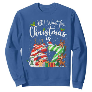 All I Want For Christmas Is 67 Sweatshirt Trending Meme Holiday Gift - Print Your Wear