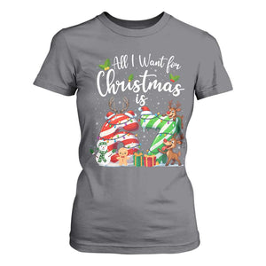 All I Want For Christmas Is 67 T Shirt For Women Trending Meme Holiday Gift TS12 Charcoal Print Your Wear