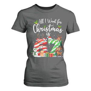 All I Want For Christmas Is 67 T Shirt For Women Trending Meme Holiday Gift TS12 Dark Heather Print Your Wear