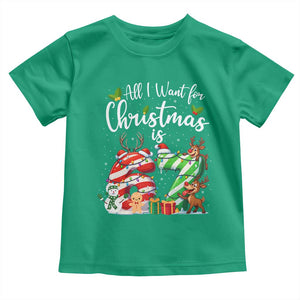 All I Want For Christmas Is 67 Toddler T Shirt Trending Meme Holiday Gift TS12 Irish Green Print Your Wear