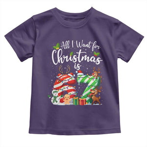 All I Want For Christmas Is 67 Toddler T Shirt Trending Meme Holiday Gift TS12 Purple Print Your Wear