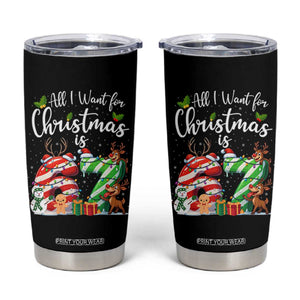 All I Want For Christmas Is 67 Tumbler Cup Trending Meme Holiday Gift TS12 Black Print Your Wear