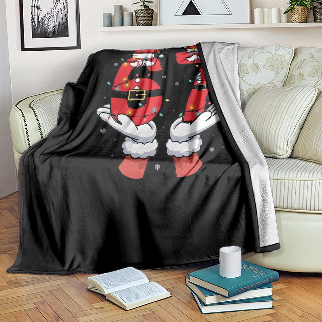 Funny 67 Meme Throw Blanket Funny Christmas Party Holiday Gift TS12 Print Your Wear
