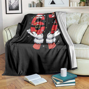 Funny 67 Meme Throw Blanket Funny Christmas Party Holiday Gift - Print Your Wear