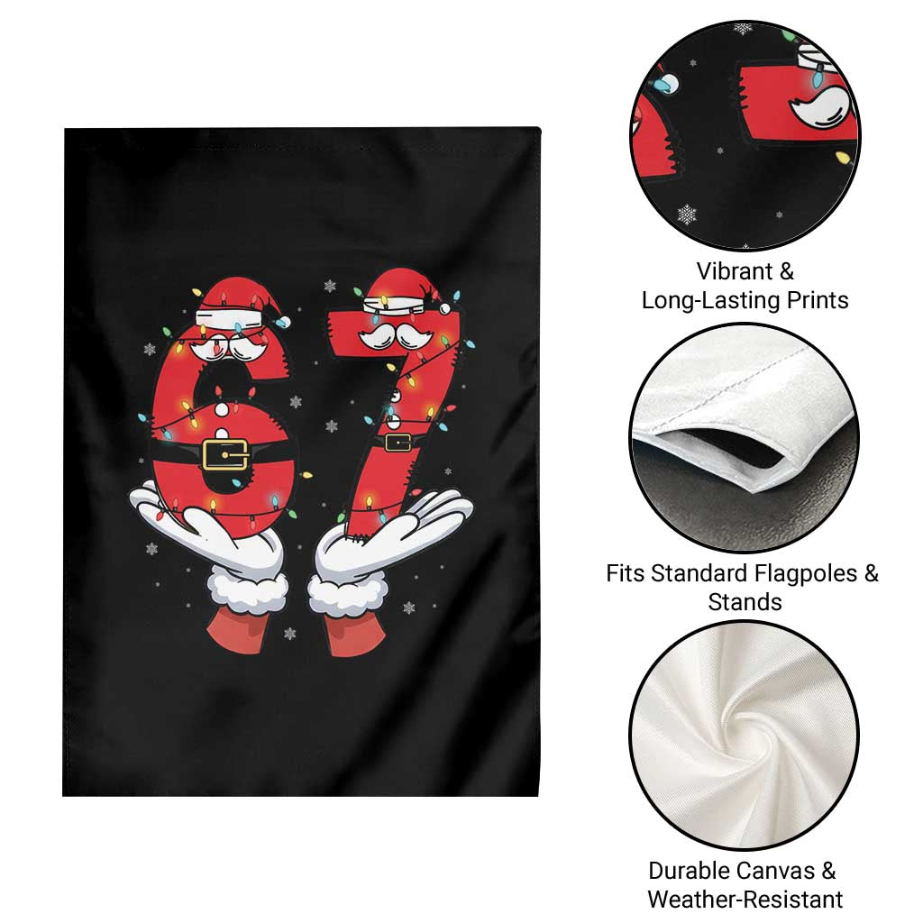 Funny 67 Meme Garden Flag Funny Christmas Party Holiday Gift TS12 Print Your Wear