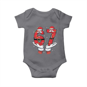 Funny 67 Meme Baby Onesie Funny Christmas Party Holiday Gift TS12 Charcoal Print Your Wear