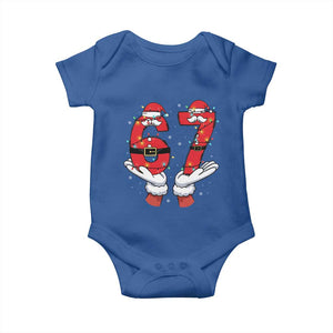 Funny 67 Meme Baby Onesie Funny Christmas Party Holiday Gift TS12 Royal Blue Print Your Wear