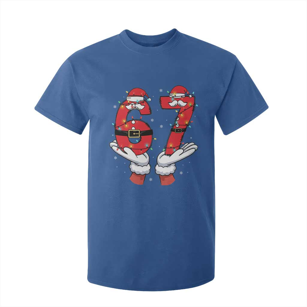 Funny 67 Meme T Shirt For Kid Christmas Party Holiday Gag Gift TS12 Royal Blue Print Your Wear