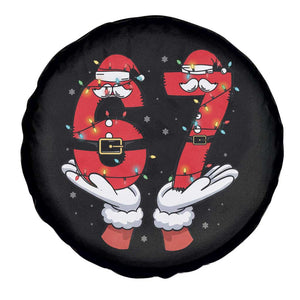Funny 67 Meme Spare Tire Cover Funny Christmas Party Holiday Gift - Print Your Wear