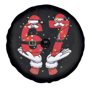 Funny 67 Meme Spare Tire Cover Funny Christmas Party Holiday Gift - Print Your Wear