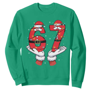 Funny 67 Meme Sweatshirt Christmas Party Holiday Gag Gift - Print Your Wear