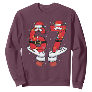 Funny 67 Meme Sweatshirt Christmas Party Holiday Gag Gift - Print Your Wear