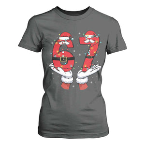 Funny 67 Meme T Shirt For Women Christmas Party Holiday Gag Gift TS12 Dark Heather Print Your Wear
