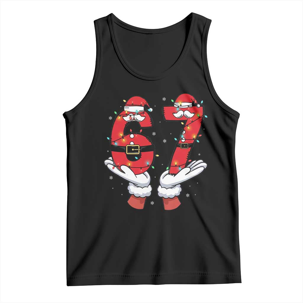 Funny 67 Meme Tank Top Funny Christmas Party Holiday Gift TS12 Black Print Your Wear