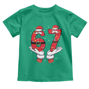 Funny 67 Meme Toddler T Shirt Funny Christmas Party Holiday Gift TS12 Irish Green Print Your Wear