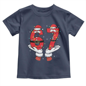 Funny 67 Meme Toddler T Shirt Funny Christmas Party Holiday Gift TS12 Navy Print Your Wear