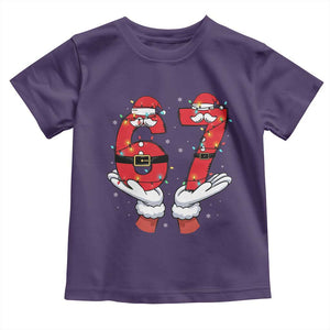 Funny 67 Meme Toddler T Shirt Funny Christmas Party Holiday Gift TS12 Purple Print Your Wear