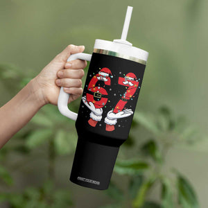 Funny 67 Meme Tumbler With Handle Funny Christmas Party Holiday Gift - Print Your Wear