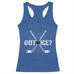 Funny Got Ice Hockey Player Gift Racerback Tank Top TS12 Royal Blue Print Your Wear