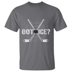 Funny Got Ice Hockey Player Gift T Shirt TS12 Charcoal Print Your Wear