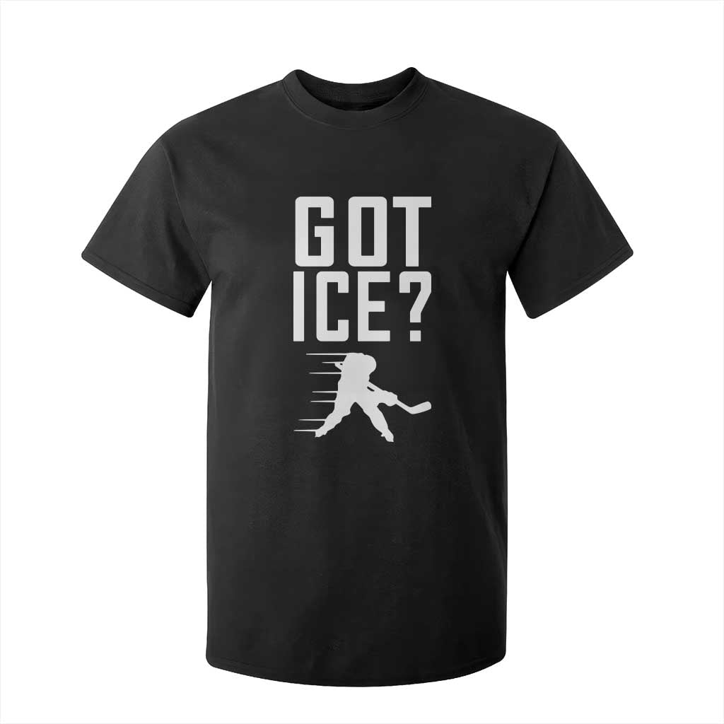 Got Ice T Shirt For Kid Funny Youth Ice Hockey Gift TS12 Black Print Your Wear