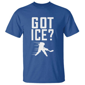 Got Ice T Shirt Funny Youth Ice Hockey Gift TS12 Royal Blue Print Your Wear