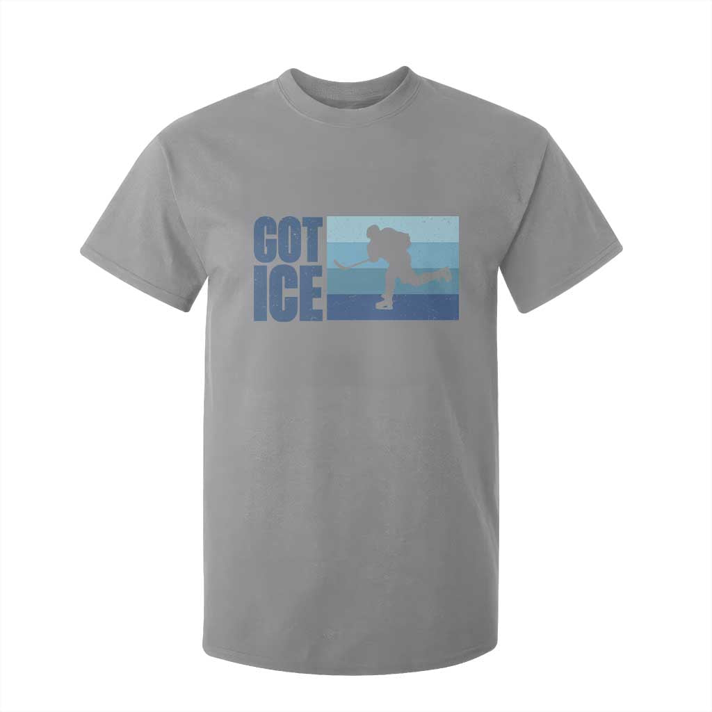 Got Ice T Shirt For Kid Ocean Blue Retro Ice Hockey Sport Lover Gift TS12 Sport Gray Print Your Wear