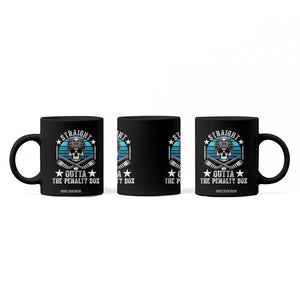 Straight Outta The Penalty Box Hockey Coffee Mug Funny Skull Player Gift TS12 Print Your Wear