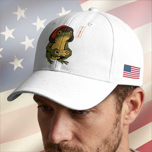 Funny Frog Bob Haircut Gamer Meme Baseball Cap Game Lover TS12 Print Your Wear