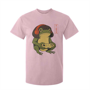 Funny Frog Bob Haircut Gamer Meme T Shirt For Kid Game Lover TS12 Light Pink Print Your Wear