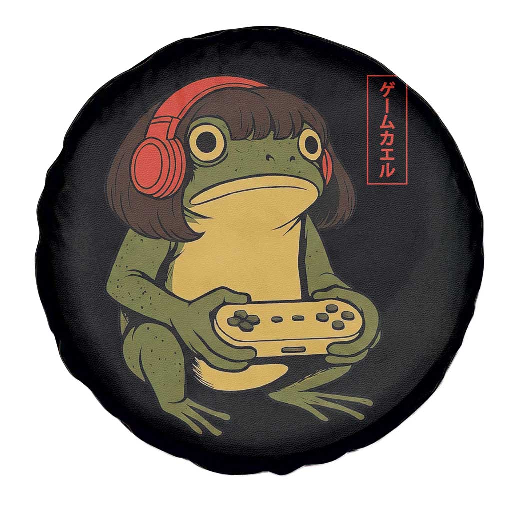 Funny Frog Bob Haircut Gamer Meme Spare Tire Cover Game Lover TS12 Print Your Wear
