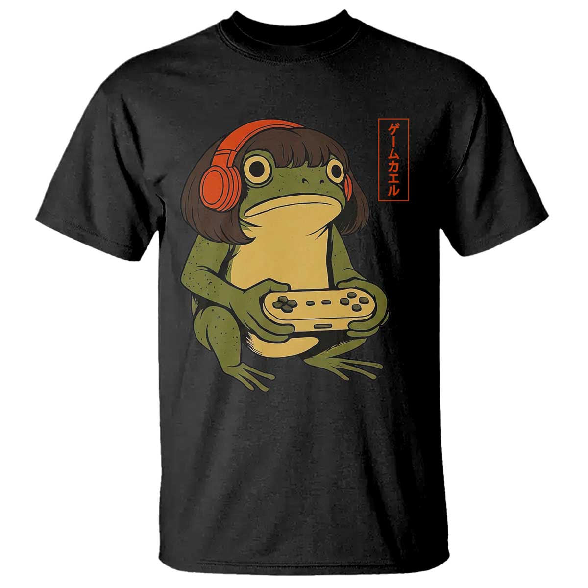 Funny Frog Bob Haircut Gamer Meme T Shirt Game Lover TS12 Black Print Your Wear
