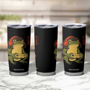 Funny Frog Bob Haircut Gamer Meme Tumbler Cup Game Lover TS12 Print Your Wear