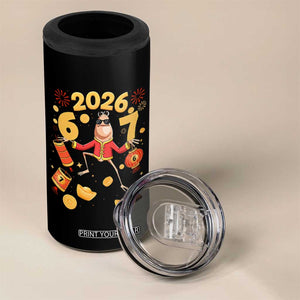 Funny Marcus The Worm Six Seven Meme 4 in 1 Can Cooler Tumbler Lunar New Year 2026 Gift TS12 Print Your Wear